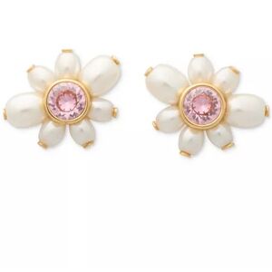 New Kate Spade Pearl‎ Flower Stud Earrings